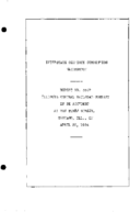 Interstate Commerce Commision Report of the Accident  Investigation Occuring on the ILLINOIS CENTRAL RAILROAD COMPANY VAN BUREN STREET CHICAGO IL