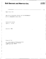 Analysis of selected topics in the methodology of the Integrated Noise Model