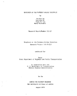 Roughness at the PavementBridge Interface