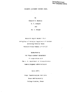 Skidding Accident Systems Model