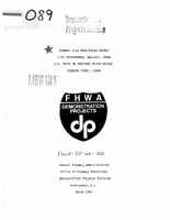 Dynamic Pile Monitoring Report I90 Interchange Wallace Idaho US Route 95 Kootenai River Bridge Bonners Ferry Idaho