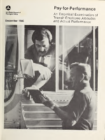 PayforPerformance An Empirical Examination of Transit Employee Attitudes and Actual Performance