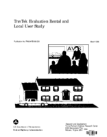 TravTek Evaluation Rental And Local User Study