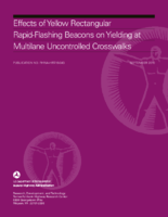 Effects of Yellow Rectangular RapidFlashing Beacons on Yielding at Multilane Uncontrolled Crosswalks