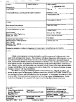 Three dimensional modeling of rigid pavement  executive summary February 1995