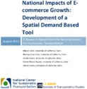 National Impacts of ECommerce Growth Development of a Spatial Demand Based Tool