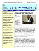 Safety Compass Highway Safety Solutions for Saving Lives  Winter 2009  Volume 3 issue 3