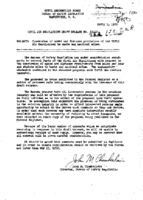 Part 52 Regulation No 5210 Conversion Of Speed And Distance Provisions Of The Civil Air Regulations To Knots And Nautical Miles