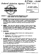 AC 1031 Hazard Associated with  Sublimation of Solid Carbon Dioxide Dry Ice Aboard Aircraft