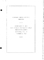 Interstate Commerce Commision Report of the Accident  Investigation Occuring on the GULF MOBILE AND OHIO RAILROAD TUSCOLA MISS