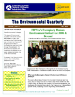 The Environmental Quarterly  Volume 4 Issue 4 Fall 2008