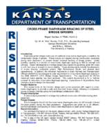 CrossFrame Diaphragm Bracing of Steel Bridge Girders Summary