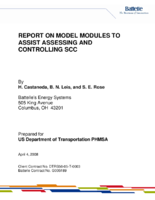 Model Modules to Assist Assessing and Controlling SCC