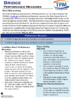 Bridge Performance Measures Final Rulemaking