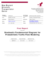 Stochastic Fundamental Diagram for Probabilistic Traffic Flow Modeling