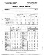 Traffic Volume Trends August 1960