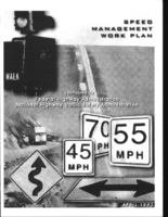 Speed management work plan