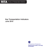 Key Transportation Indicators June 2010