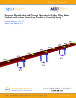 Structural Identification and Damage Detection in Bridges Using Wave Method and Uniform Shear Beam Models A Feasibility Study