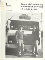 General Community Paratransit Services in Urban Areas A Report in the Series Paratransit Options for the Future