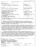 The Economic Significance of Transportation