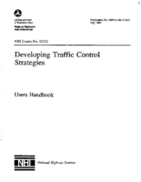 Developing Traffic Control Strategies Users Handbook
