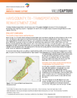 Hays County TX  Transportation Reinvestment Zone