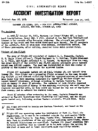 Investigation of Aircraft Accident EASTERN AIRLINES NEW YORK INTERNATIONAL AIRPORT JAMAICA NEW YORK 19531019