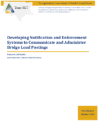 Developing Notification and Enforcement Systems to Communicate and Administer Bridge Load Postings