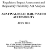 ADA final rule  rail system accessibility