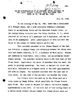 Interstate Commerce Commission Report of the Accident  Investigation Occurring on the LEHIGH VALLEY VAN ETTEN JCT NY