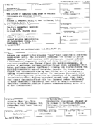 The effects of simulated sonic booms on tracking performance and autonomic response