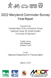 2022 Maryland Commuter Survey