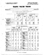 Traffic Volume Trends November 1960