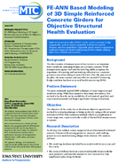 FEANN based modeling of 3D Simple Reinforced Concrete Girders for Objective Structural Health Evaluation  Tech Transfer Summary