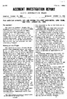 Investigation of Aircraft Accident PAN AMERICAN AIRWAYS LONG ISLAND NEW YORK 19490130