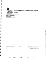 Improved Source Location Using Sensor Arrays