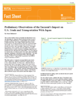 Preliminary Observations of the Tsunamis Impact on US Trade and Transportation With Japan
