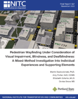 Pedestrian Wayfinding Under Consideration of Visual Impairment Blindness and Deafblindness A MixedMethod Investigation Into Individual Experiences and Supporting Elements