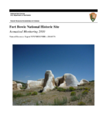 Fort Bowie National Historic Site  acoustical monitoring