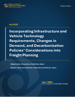 Incorporating Infrastructure and Vehicle Technology Requirements Changes in Demand and Decarbonization Policies Considerations into Freight Planning