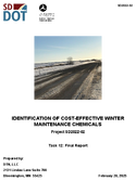 Identification of CostEffective Winter Maintenance Chemicals