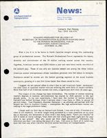 Remarks Prepared for Delivery by Secretary of Transportation Elizabeth Hanford Dole to the Womens Professional Forum