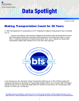 Making Transportation Count for 30 Years