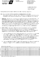 Guidance for Determination and Documentation of the Oil Pollution Act of 1990 OPA 90 PhaseOut Schedule for Existing Single Hull Vessels Carrying Oil in Bulk