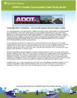 Arizona Department of Transportation  Use of Innovative Highway Materials to Support Livability