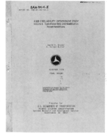 ASDE2 Reliability Improvement Study  Volume I Operational Data and Modification Recommendations