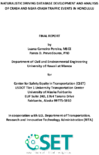 Naturalistic Driving Database Development and Analysis of Crash and nearCrash Traffic Events in Honolulu