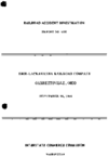 Interstate Commerce Commision Report of the Accident  Investigation Occuring on the ERIELACKAWANNA RAILROAD COMPANY GARRETTSVILLE OH