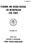 AC 15053008 Planning and Design Criteria for Metropolitan STOL Ports